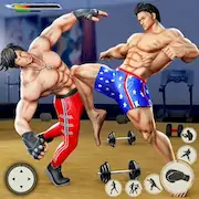 Скачать Bodybuilder GYM Fighting Game [Взлом на деньги и МОД Меню] версия 1.1.6 на Андроид