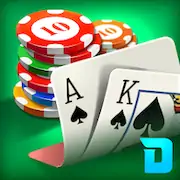 Скачать DH Texas Poker [Взлом Много монет и МОД Меню] версия 2.1.6 на Андроид