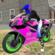 Скачать Мотоцикл гоночная игра [Взлом Бесконечные монеты  и МОД Меню] версия 0.5.8 на Андроид