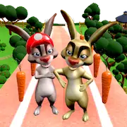 Скачать Subway Runner Bunny Run Games [Взлом Много денег и МОД Меню] версия 2.7.8 на Андроид