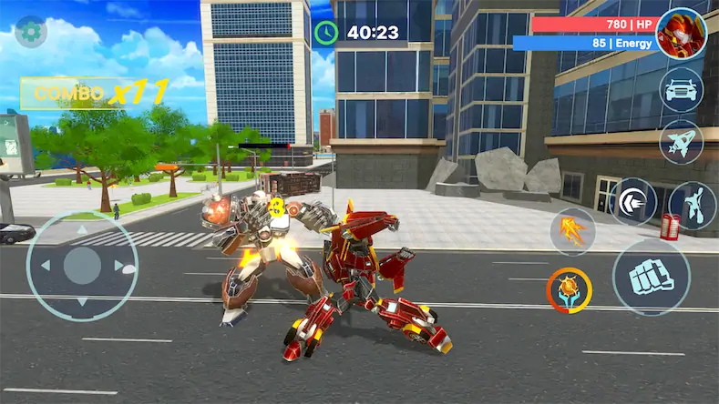 Скачать Robot Car Legend: Mech Battle [Взлом Много денег и МОД Меню] версия 1.2.5 на Андроид
