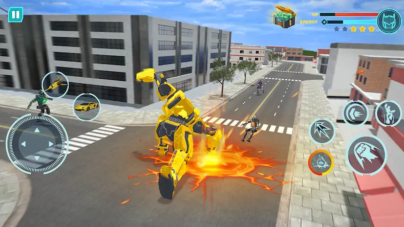 Скачать Robot Game: Transform & Fight [Взлом Много денег и МОД Меню] версия 2.5.5 на Андроид