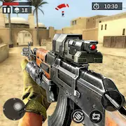 Скачать FPS Online Strike:PVP Shooter [Взлом Много монет и МОД Меню] версия 0.7.9 на Андроид