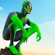 Скачать Rope Frog Ninja Hero Car Vegas [Взлом Бесконечные деньги и МОД Меню] версия 0.6.4 на Андроид