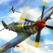 Скачать Warplanes: WW2 Dogfight [Взлом Много монет и МОД Меню] версия 1.4.2 на Андроид
