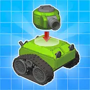 Скачать Tank Merger [Взлом Много монет и МОД Меню] версия 1.1.8 на Андроид
