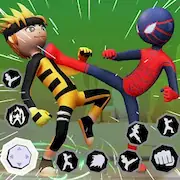 Скачать Stickman Fighter: Karate Games [Взлом на монеты и МОД Меню] версия 0.2.3 на Андроид