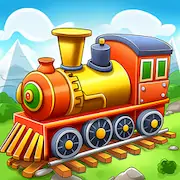 Скачать Дети Поезд Игра Строить [Взлом Много монет и МОД Меню] версия 1.9.5 на Андроид