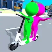 Скачать Scooter Taxi [Взлом Бесконечные монеты  и МОД Меню] версия 2.1.2 на Андроид