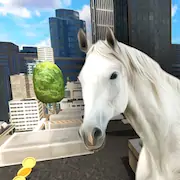Скачать Horse Riding Games Rooftop [Взлом на деньги и МОД Меню] версия 1.7.7 на Андроид