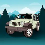 Offroad Jeep Driving