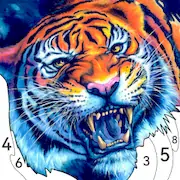 Animal Paint by Number Game
