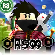 Скачать Robux For Robux , Casino Robux [Взлом Бесконечные деньги и МОД Меню] версия 2.4.2 на Андроид