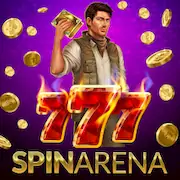 Скачать SpinArena Online Casino Slots [Взлом Много денег и МОД Меню] версия 0.3.7 на Андроид