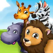 Скачать Merge Animals Zoo: Safari Park [Взлом на деньги и МОД Меню] версия 2.2.5 на Андроид