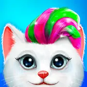 Скачать My Kitty Salon Makeover Games [Взлом Бесконечные монеты  и МОД Меню] версия 1.4.4 на Андроид