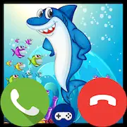 Скачать Fake Call Shark Game [Взлом Много денег и МОД Меню] версия 1.2.1 на Андроид