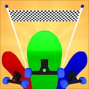 Скачать Skater Racing 3D [Взлом Бесконечные монеты  и МОД Меню] версия 1.4.1 на Андроид