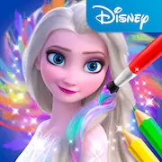 Скачать Disney: мир раскрасок [Взлом на деньги и МОД Меню] версия 2.6.1 на Андроид