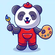 Скачать Painting Panda [Взлом на монеты и МОД Меню] версия 0.1.1 на Андроид