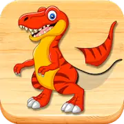 Скачать Динозавры - пазлы для детей [Взлом на деньги и МОД Меню] версия 1.2.1 на Андроид
