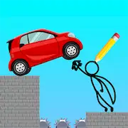 Скачать Draw 2 Bridge: Draw Save Car [Взлом Бесконечные деньги и МОД Меню] версия 0.3.2 на Андроид