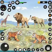 Скачать Tiger Simulator Animal Games [Взлом на монеты и МОД Меню] версия 0.7.4 на Андроид