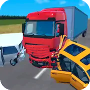 Скачать Truck Crash Simulator Accident [Взлом на монеты и МОД Меню] версия 1.1.7 на Андроид