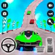 Скачать Мега Рампа Авто Гонки Трюки 3D [Взлом Много монет и МОД Меню] версия 1.1.7 на Андроид