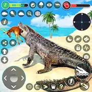 Скачать голодный Крокодил животноеИгры [Взлом Много денег и МОД Меню] версия 2.4.4 на Андроид