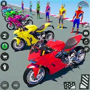Скачать Moped games - Motorcycle Game [Взлом Бесконечные монеты  и МОД Меню] версия 2.3.7 на Андроид