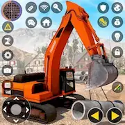 Скачать строительная игра экскаватор [Взлом Много денег и МОД Меню] версия 2.8.6 на Андроид