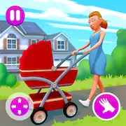 Скачать Мама Симулятор: Семейная жизнь [Взлом на деньги и МОД Меню] версия 2.8.7 на Андроид
