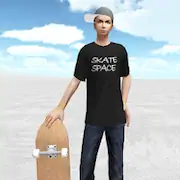 Скачать Skate Space [Взлом Много монет и МОД Меню] версия 1.9.3 на Андроид