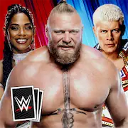 Скачать WWE SuperCard - Карточные Бои [Взлом на деньги и МОД Меню] версия 2.6.8 на Андроид