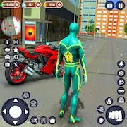Скачать Flying Spider - Hero Sim Games [Взлом Много монет и МОД Меню] версия 2.5.4 на Андроид