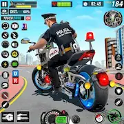 Скачать Police Moto Bike Chase Crime [Взлом Много монет и МОД Меню] версия 0.1.7 на Андроид