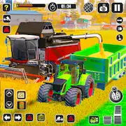 Скачать трактор комбайн фермер [Взлом на деньги и МОД Меню] версия 1.4.2 на Андроид