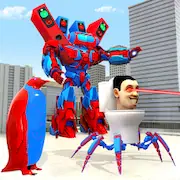 Скачать Toilet Monster Robot Games [Взлом Бесконечные деньги и МОД Меню] версия 1.4.8 на Андроид