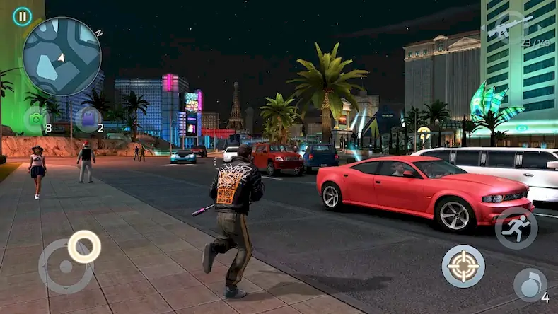 Скачать Gangstar Vegas - Мафия в игре [Взлом Бесконечные монеты и МОД Меню] версия 1.5.1 на Андроид