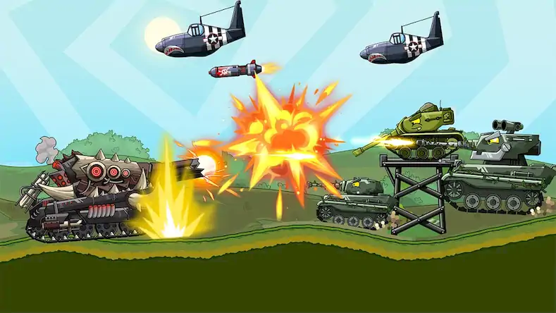 Скачать Tank Arena Steel Battle [Взлом на деньги и МОД Меню] версия 0.8.4 на Андроид