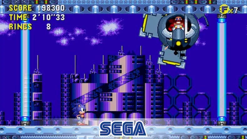 Скачать Sonic CD Classic [Взлом Много денег и МОД Меню] версия 2.4.1 на Андроид