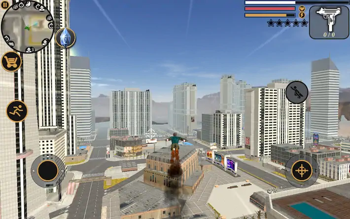 Скачать Vegas Crime Simulator 2 [Взлом Бесконечные деньги и МОД Меню] версия 0.9.6 на Андроид