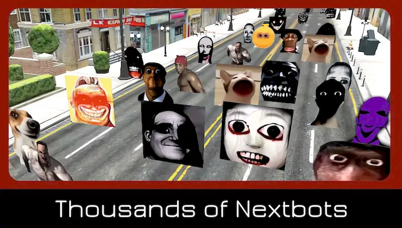Скачать Nextbots Online: Sandbox [Взлом Бесконечные деньги и МОД Меню] версия 1.5.9 на Андроид