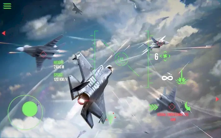 Скачать Modern Warplanes: ПвП шутер [Взлом Много монет и МОД Меню] версия 1.7.2 на Андроид