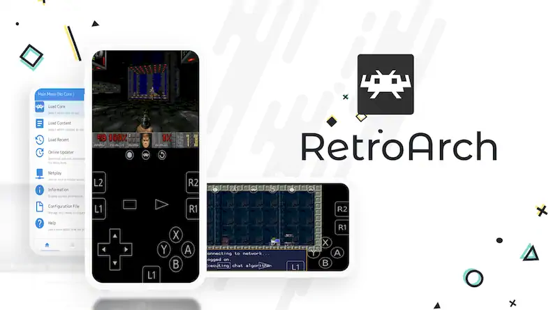 Скачать RetroArch Plus [Взлом Много денег и МОД Меню] версия 1.8.7 на Андроид
