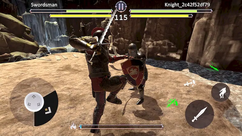 Скачать Knights Fight 2: New Blood [Взлом на деньги и МОД Меню] версия 1.1.7 на Андроид