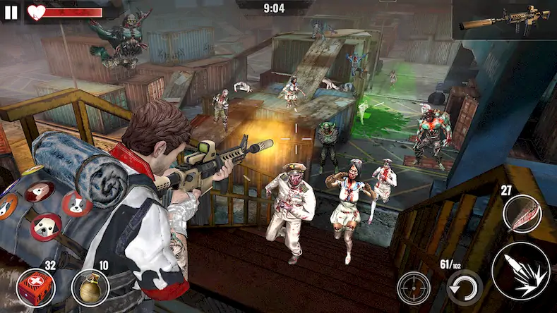 Скачать Zombie Hunter: Offline Games [Взлом Бесконечные монеты и МОД Меню] версия 1.3.8 на Андроид