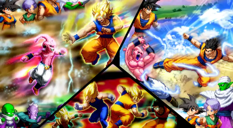 Скачать DBZ : Super Goku Battle [Взлом Бесконечные деньги и МОД Меню] версия 2.5.6 на Андроид