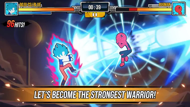 Скачать Super Stickman Dragon Warriors [Взлом Много денег и МОД Меню] версия 2.1.8 на Андроид